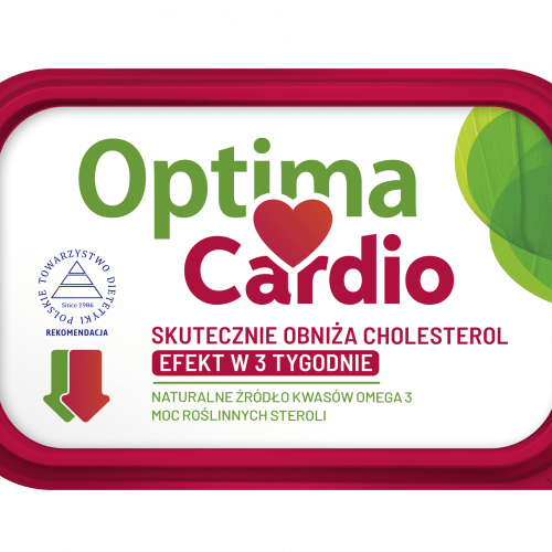 Optima Cardio ze sterolami roślinnymi, które skutecznie obniżają cholesterol już w 3 tygodnie. Optima Cardio ze sterolami roślinnymi, które skutecznie obniżają cholesterol już w 3 tygodnie.