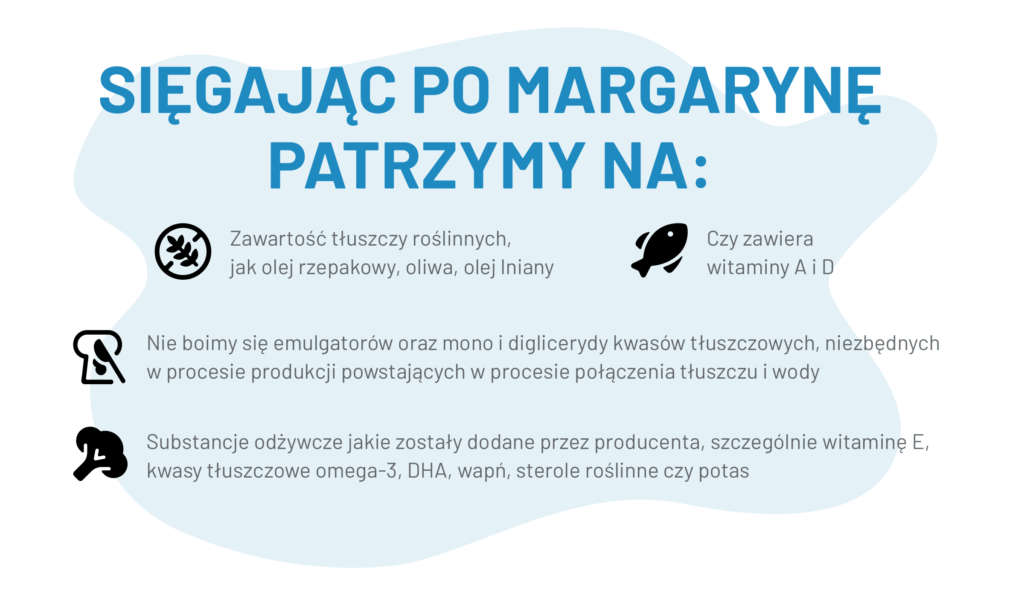 Margaryna - witaminy i składniki